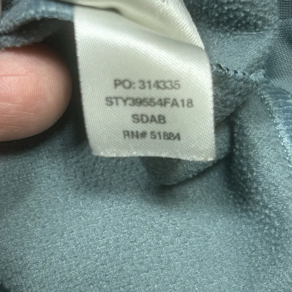 Patagonia Shop Sticker PolyCycle Hoody Hoodie Men's M Gray‎ *SPOTS/SCRATCH